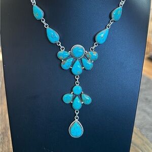 Sierra Bella Turquoise Sterling Silver Necklace